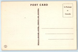 Montreal Quebec Canada Postcard Victoria Square c1940's Vintage Unposted