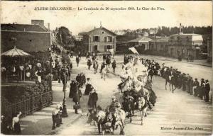 CPA Flers Orne - La Cavalcade du 20 septembre 1908 Char des Fées (800424)