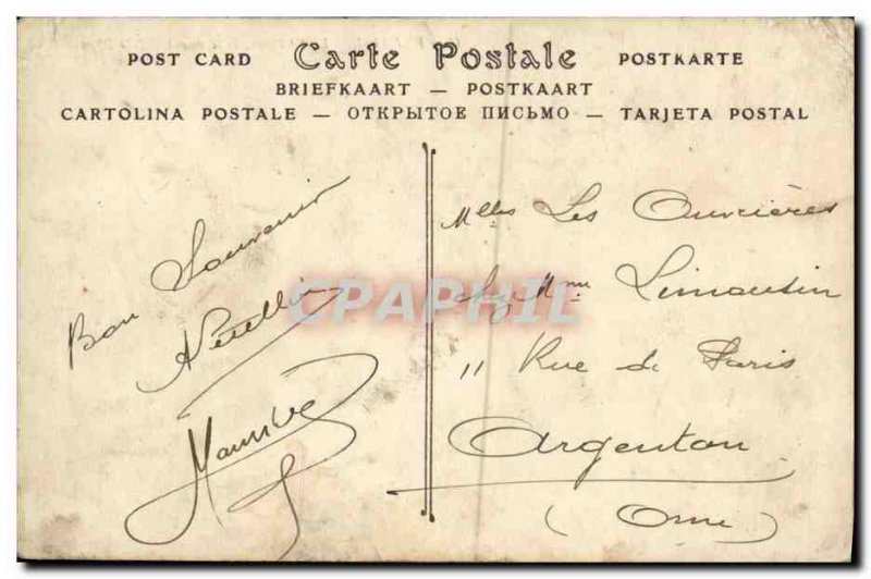 Old Postcard The Cliff West Coast Chateau