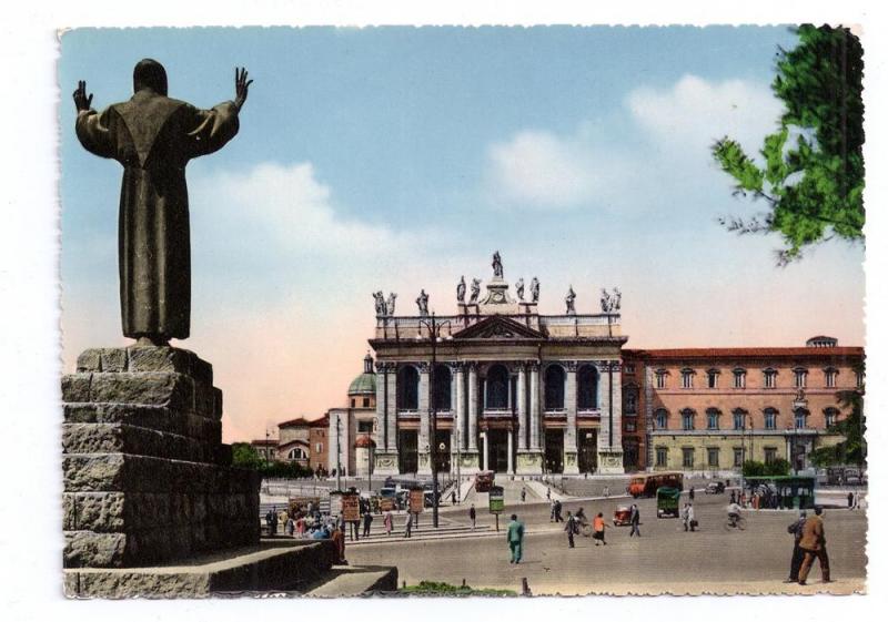 Italy Rome Basilica Giovanni Laterano Church Tinted Capello