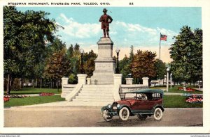 Ohio Toledo Riverside Park Steedman Monument