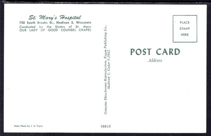 Chapel,St Mary's Hospital,Madison,WI