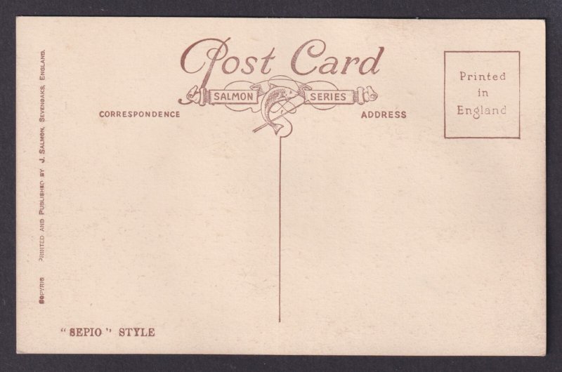 Postcard, England, London, Wimbeldon Hill