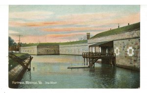 VA - Fortress Monroe. The Moat ca 1908