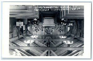 1947 St. Matthews Church Episcopal Pacific Palisades CA RPPC Photo Postcard