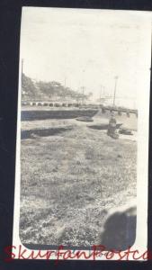 REAL PHOTO PHOTOGRAPH MANILA PHILIPPINES THE OLD MOAT WWI ERA