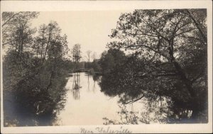 Scenic View Near Yalesville Wallingford Connecticut CT Real Photo Postcard