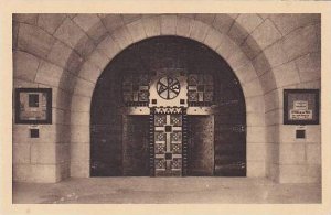 France Douaumont La Porte d'Entree de la Chapelle Catholique a l'Os...