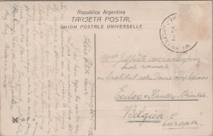 Argentina Buenos Aires Avenida Alvear Vintage Postcard 03.62