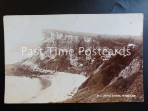 Devon SEATON White Cliff - Old RP Postcard by Photochrom 38982