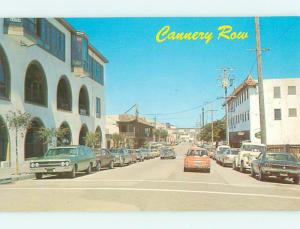 Unused Pre-1980 OLD CARS & SHOPS ON CANNERY ROW Monterey California CA t4357-22