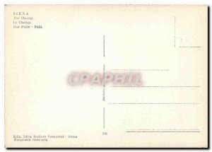 Postcard Modern Siena Il Campo