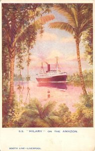SS Hilary Booth Line Ship Unused 