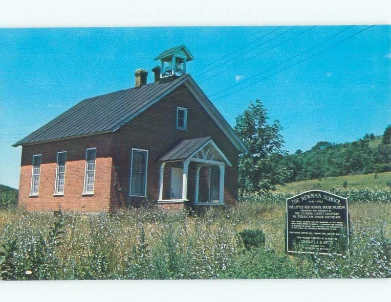 Pre-1980 NEWMAN SCHOOL Between Pensdale & Hughesville Near Williamsport PA E2675
