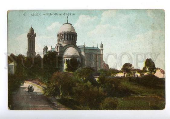 156044 ALGER Notr-Dame d Afrique Vintage postcard