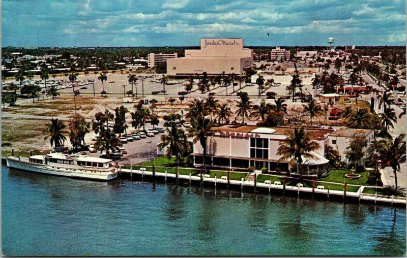 Creighton Restaurant Fort Lauderdale FL Florida Sunrise Shopping Center Postcard 