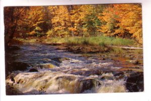 Autumn Foliage, Rushing Stream, Used 1959 Ontario Cancel