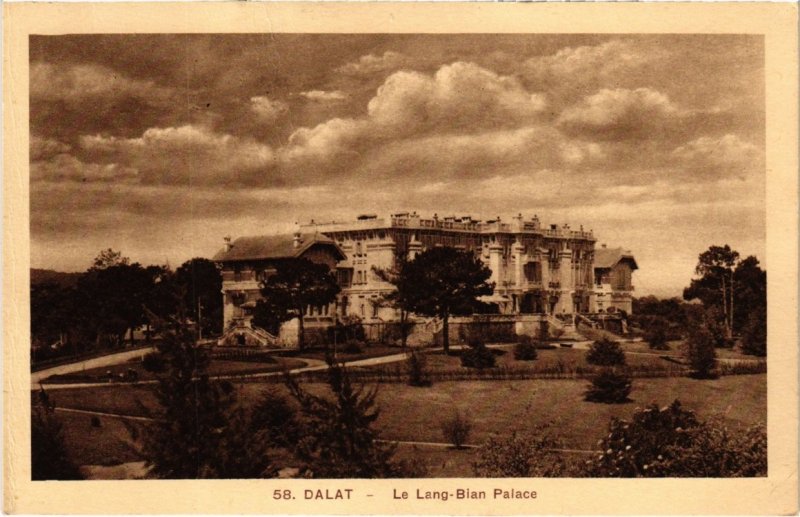 CPA AK VIETNAM DALAT - Le Lang-Blan Palace (86086)