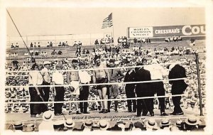 Williard Dempsey Championship Toledo, Ohio, July 4th 1919 Boxing Unused 