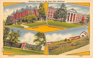 Michigan School For The Deaf Gymnasium,Farm,Dormitory,Administration Building...