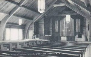 New York Moravia The Interior Of Lakeside Chapel Caswasco Artvue