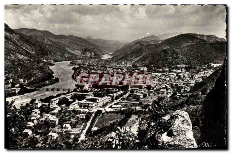 Modern Postcard Digne Les Bains Vue Generale and Haute Vallee of Bleone