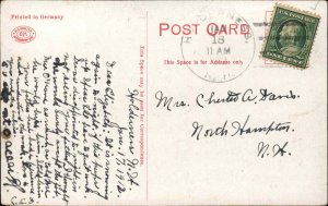 Holderness NH Lake Asquam Camp Talofa c1910 Postcard