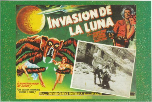 Postcard Of Missile To The Moon Movie Spanish Hippostcard