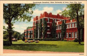 Postcard SCHOOL SCENE Iowa City Iowa IA AN9532