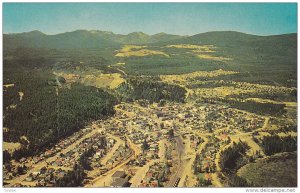 Aerial View, KIMBERLEY, British Columbia, Canada, 40-60´s