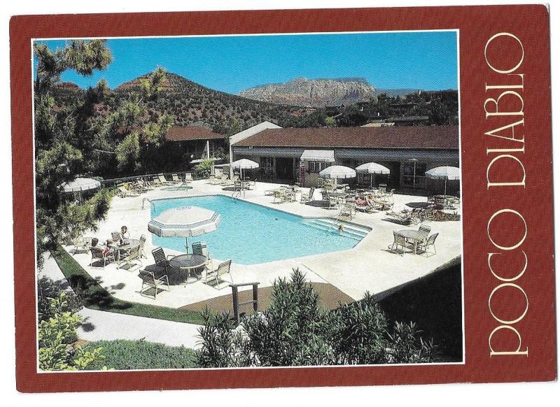 Poco Diablo Resort Hwy 179 Sedona Arizona c1988 4 by 6 Card