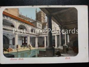 c1902 - Roman Bath, Bath - Undivided Back