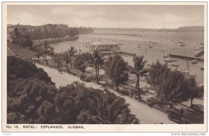 NATAL, South Africa, 1900-1910´s; Esplanade, Durban