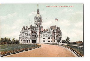 Hartford Connecticut CT Postcard 1909 The Capitol