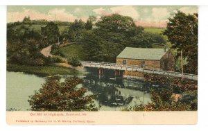 ME - Rockland. Old Mill at Highlands ca 1905