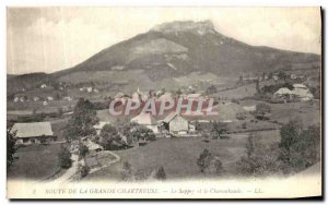 Old Postcard Route De La Grande Chartreuse Le Sappey and the Chamechaude