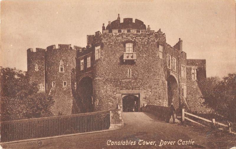 uk20719 constables tower dover castle  real photo uk