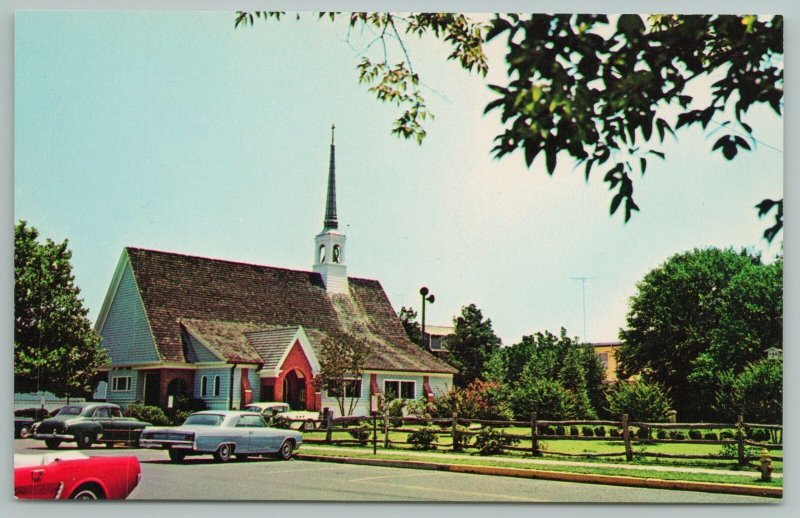 Rehoboth Beach Delaware~All Saints Episcopal Church~Vintage Postcard