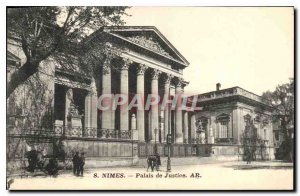 Postcard Nimes Old Courthouse