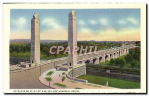 Postcard Old Entrance To Soldiers And Sailors Memorial Bridge Zembo Mosque fr...