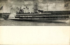 Hudson River Day Line - Steamer New York