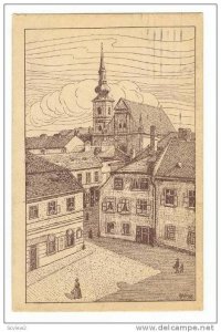 Brünn (Hildburghausen), Thuringia, Germany, 1900-1910s, Franziskanergasse