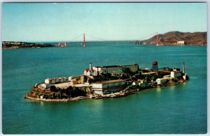 c1950s San Francisco CA Alcatraz Island The Rock Penitentiary Jail Prison A229