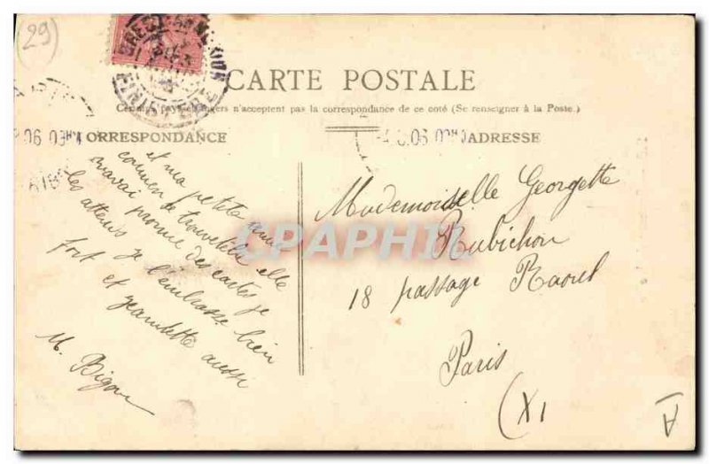 Old Postcard Old Folklore Costume