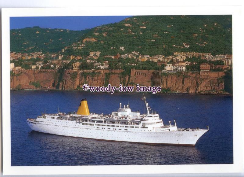 LN1565a - P&O Liner - Victoria ,built 1966 ex Kungsholm ex Sea Princess postcard