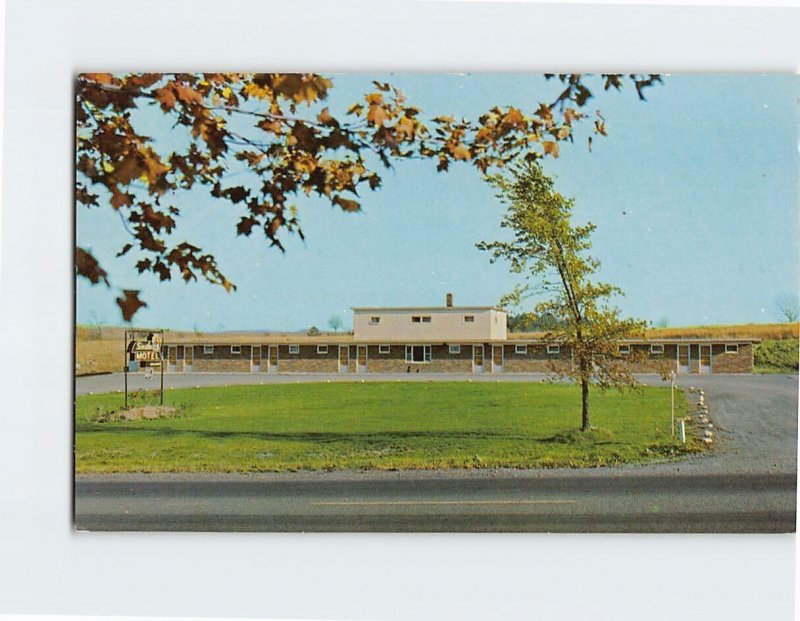 Postcard Siesta Motel & Restaurant Utica New York USA