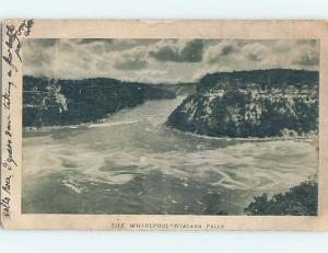 Pre-1907 Very Early View THE WHIRLPOOL Niagara Falls New York NY A1272