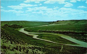 Green River Flaming Gorge National Rec Area Postcard Utah Wyoming VTG UNP Unused 