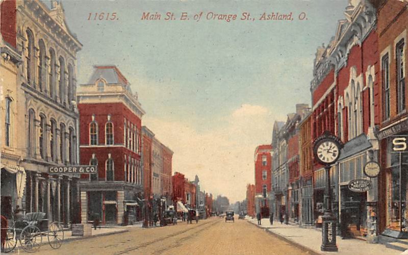 Main Street Ashland, Ohio OH