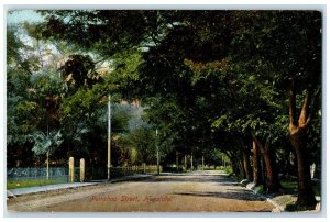 1909 View Of Street Honolulu Hawaii HI, Kukuihaele Posted Antique Postcard